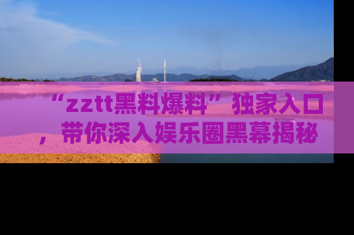 “zztt黑料爆料”独家入口,带你深入娱乐圈黑幕揭秘