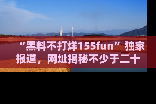 “黑料不打烊155fun”独家报道,网址揭秘不少于二十条惊人黑料新闻!