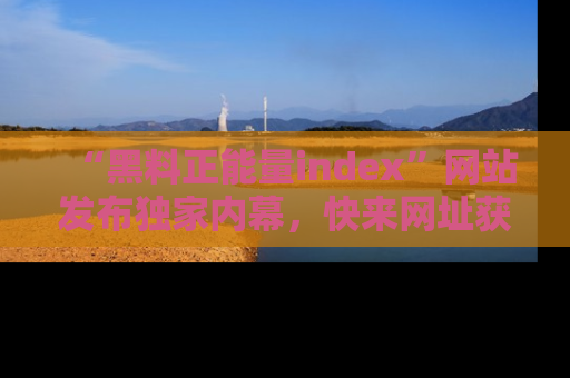 “黑料正能量index”网站发布独家内幕,快来网址获取精彩内容吧!