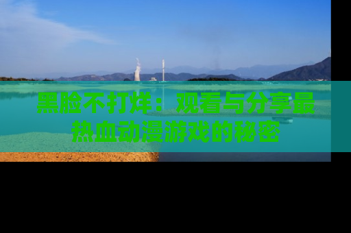 黑脸不打烊:观看与分享最热血动漫游戏的秘密