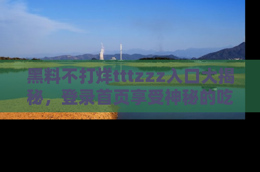 黑料不打烊tttzzz入口大揭秘,登录首页享受神秘的吃瓜时光,不容错过~