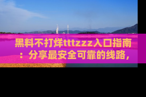 黑料不打烊tttzzz入口指南:分享最安全可靠的线路,轻松获取最新八卦!