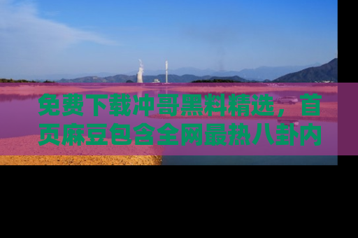 免费下载冲哥黑料精选，首页麻豆包含全网最热八卦内容