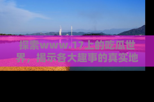 探索www.17上的吃瓜世界，揭示各大趣事的真实地址