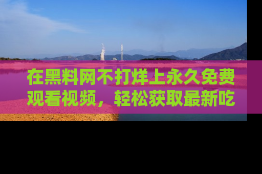 在黑料网不打烊上永久免费观看视频，轻松获取最新吃瓜资讯！