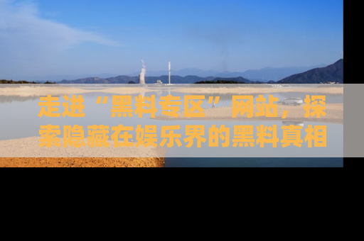 走进“黑料专区”网站,探索隐藏在娱乐界的黑料真相